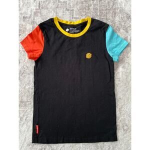 Dutch Brothers Colorblock Crew Neck Short Sleeve T Shirt Small